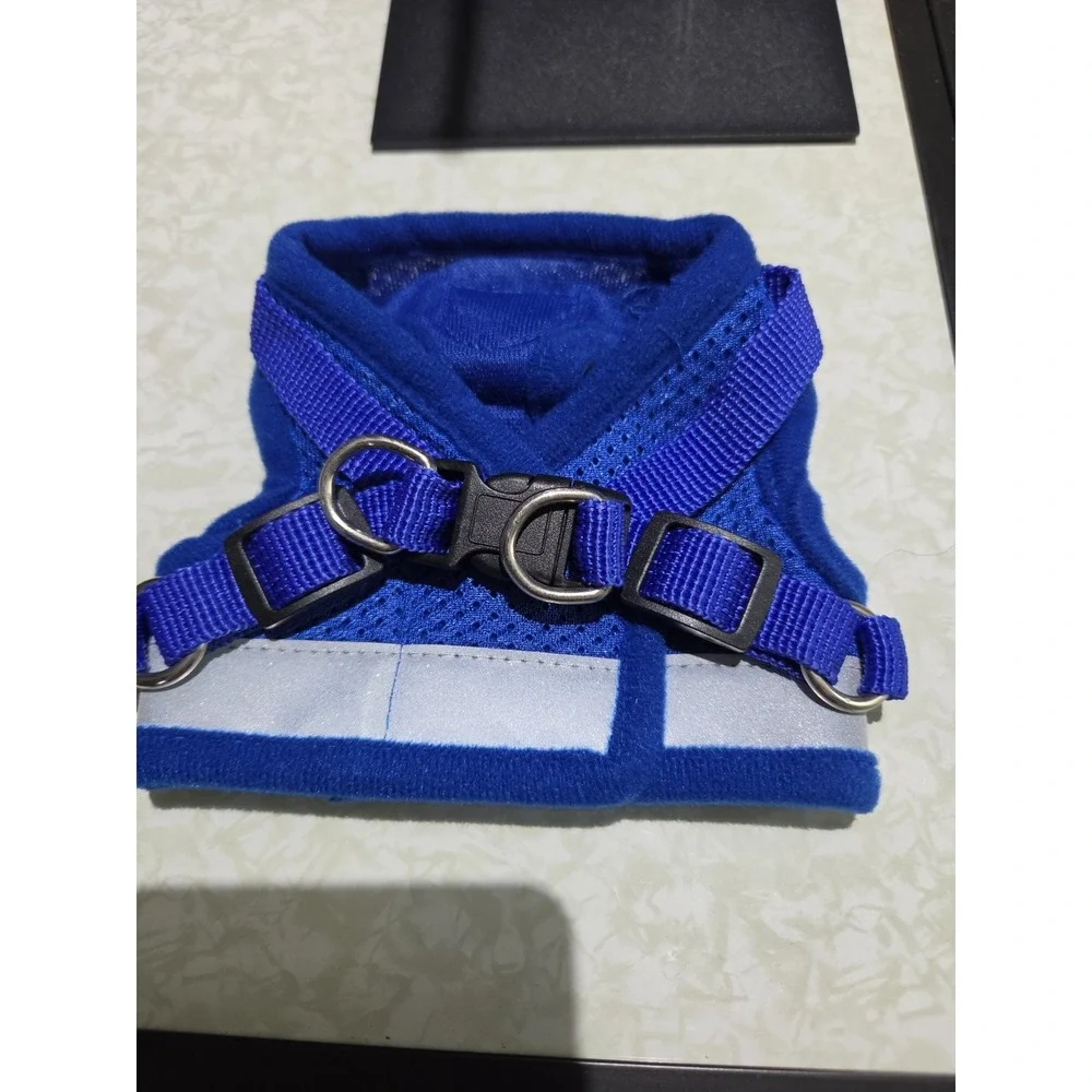 X-Small Blue Harness W/leash